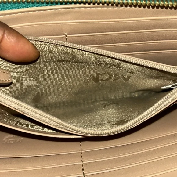 MCM Long zippy green wallet - Picture 14 of 14